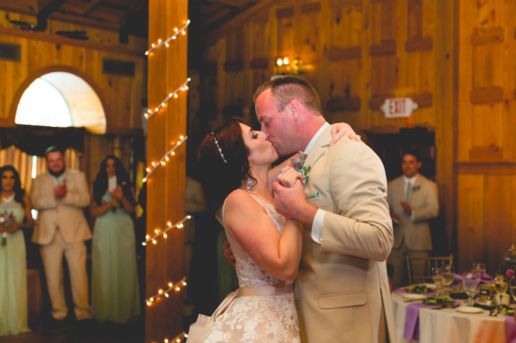 Florida Rustic Spring Wedding A Chair Affair Gold Chiavari Chairs First Dance Mark Dickinson Photography