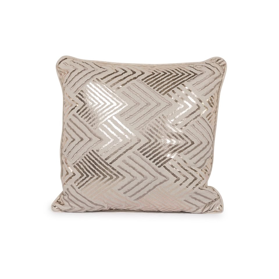 Gold Geometric Pillow - A Chair Affair Rentals