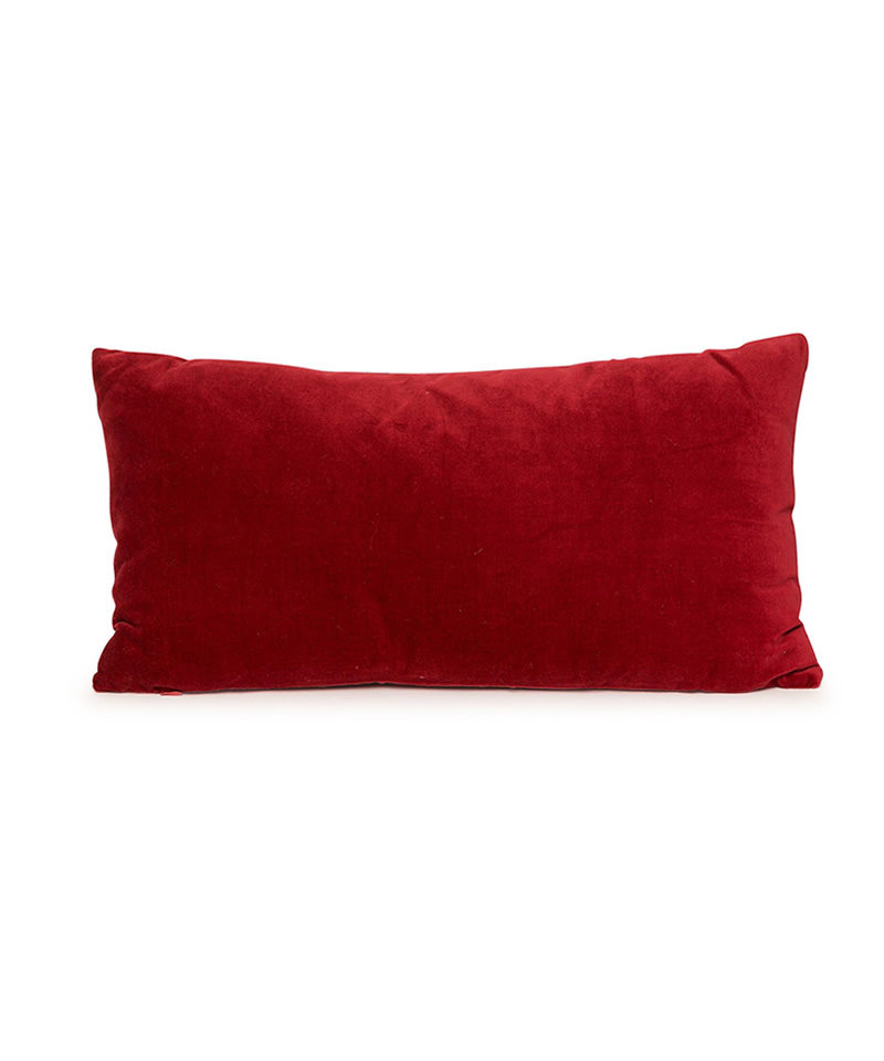 Red Velvet Lumbar Pillow - A Chair Affair, Inc.