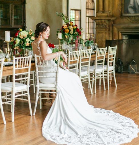 Howey Mansion Vintage-Inspired Wedding Photoshoot