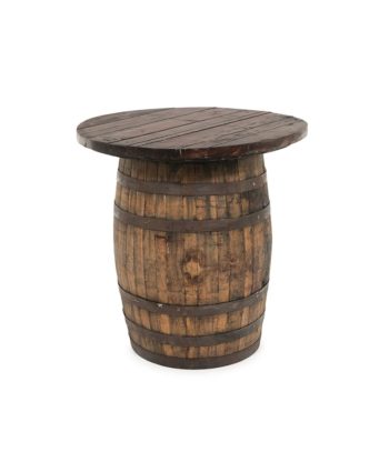 The Round Wine - Whiskey Barrel Topper - A Chair Affair Rentals