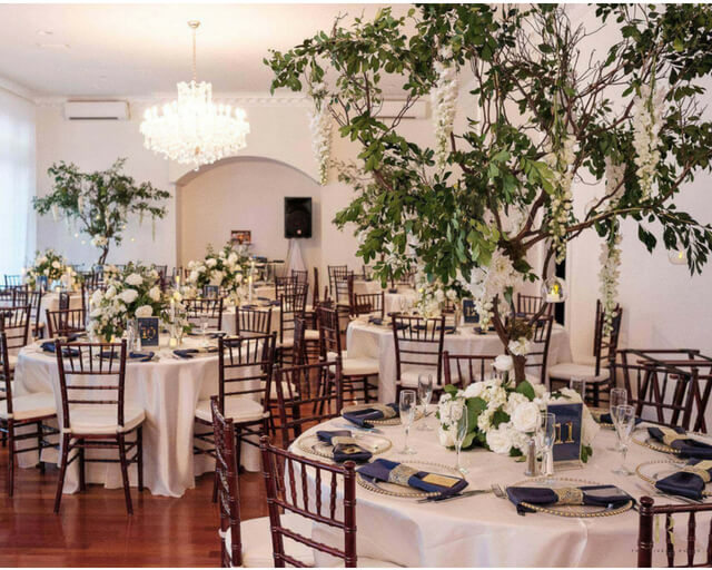 luxmore grande estates a chair affair reception chiavari chairs