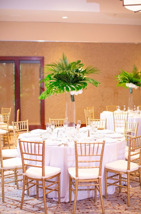 Villas at Grand Cypress elegant summer wedding