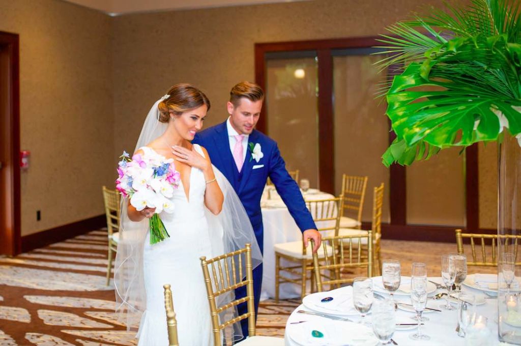 Villas at Grand Cypress elegant summer wedding