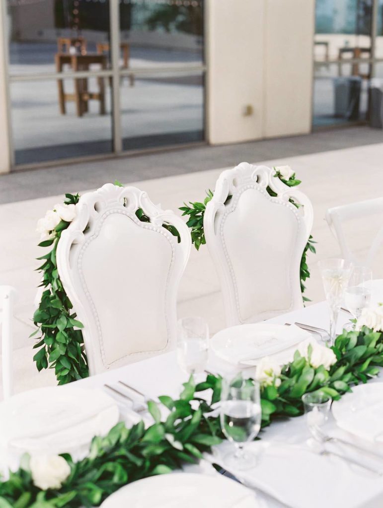 timeless Orlando wedding, specialty seating, specialty chairs