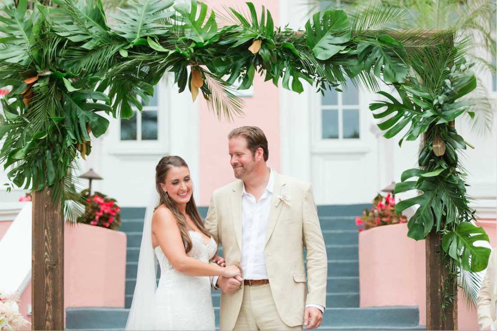 natural glam Don CeSar wedding