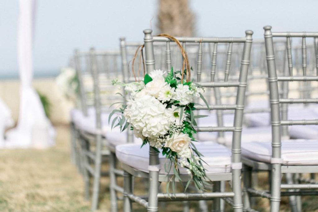 oceanfront Hammock Beach wedding