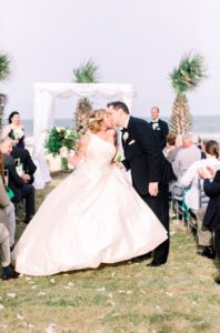 oceanfront Hammock Beach wedding