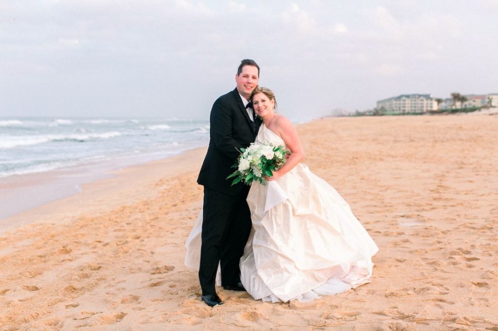 oceanfront Hammock Beach wedding