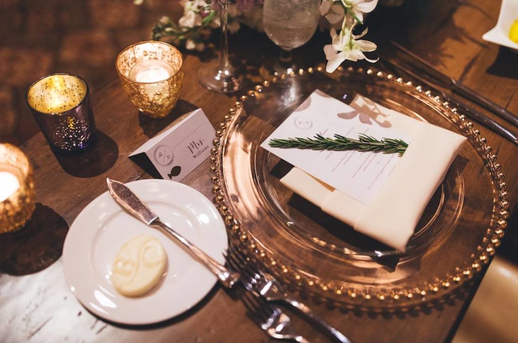 sophisticated gold Bella Collina wedding