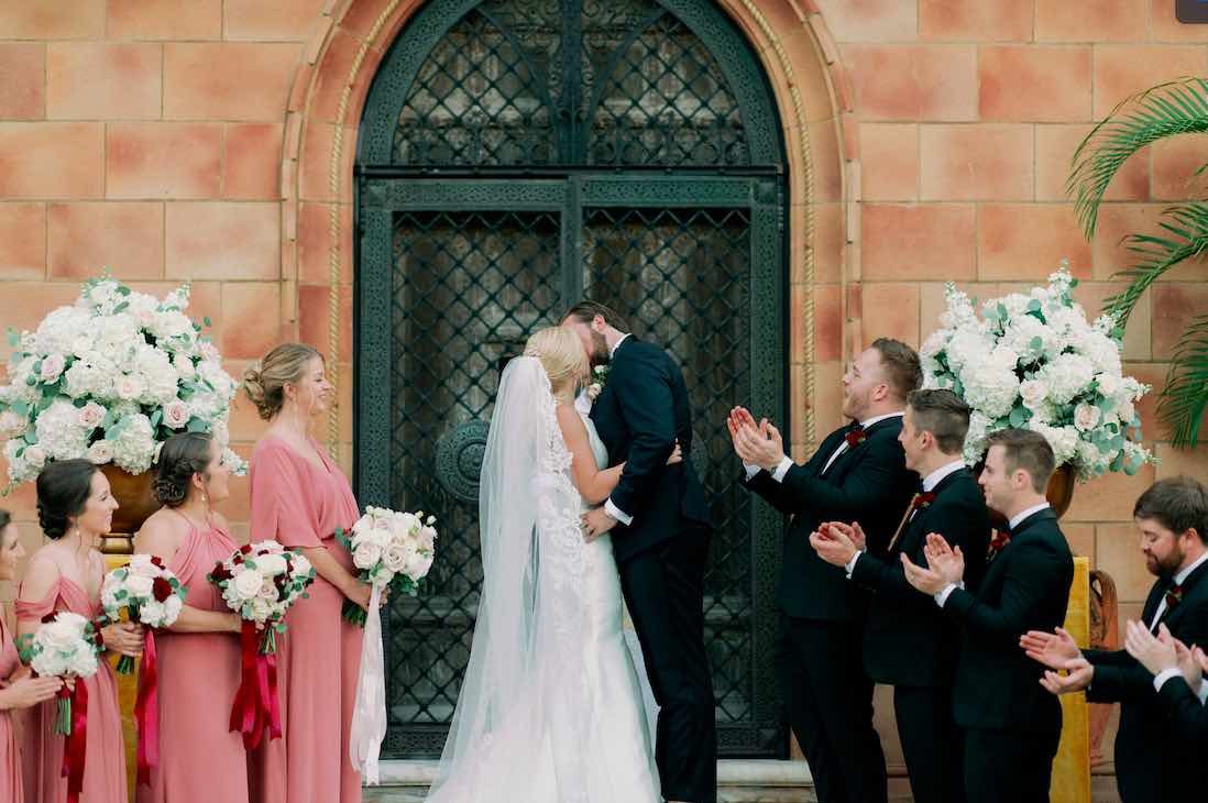 Love on Stilts: An Elegant Outdoor Ringling Museum Wedding