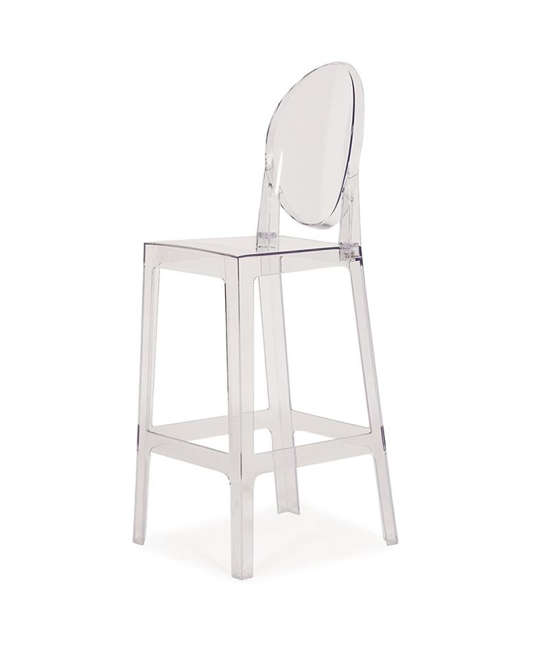 Ghost Bar Stools With Back, Ghost Bar Stools With Back