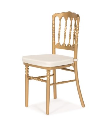 Gold Napoleon Chair - A Chair Affair Rentals