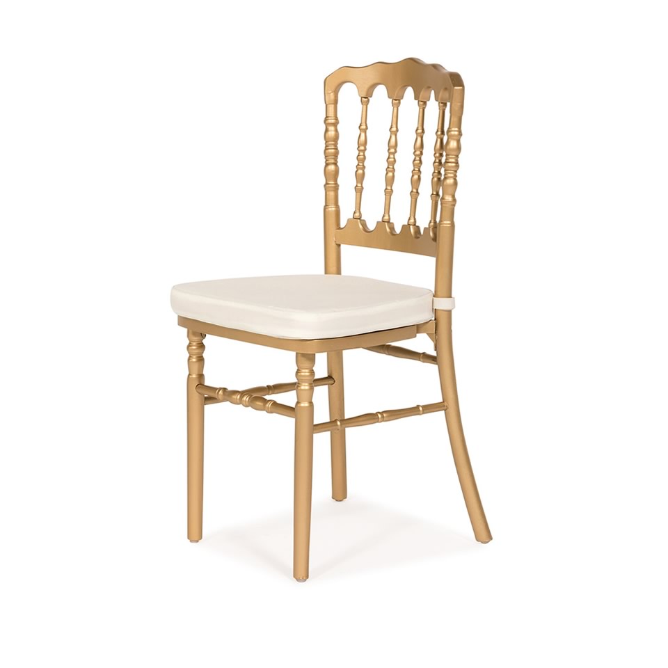 Gold Napoleon Chair - A Chair Affair Rentals