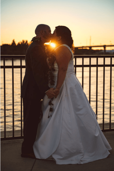 tropical chic le meridien tampa wedding a chair affair sunset