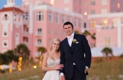 Don Cesar Blush and Gold Wedding