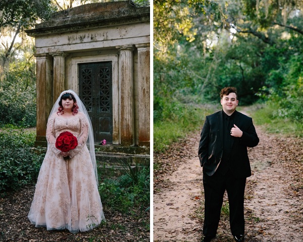 Howey Mansion, A Chair Affair,J. Lebron Photography, woods, outdoor wedding ceremony