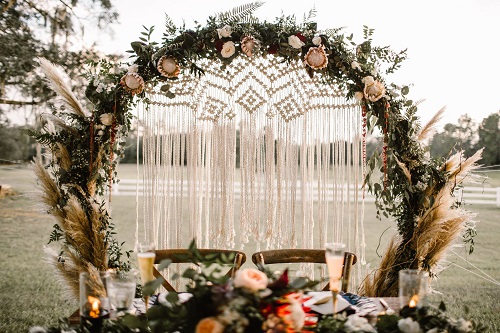 Bramble Tree Estate Boho Chic Wedding - A Chair Affair, Inc.