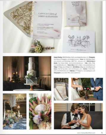 Tampa Bay Weddings Magazine, A Chair Affair