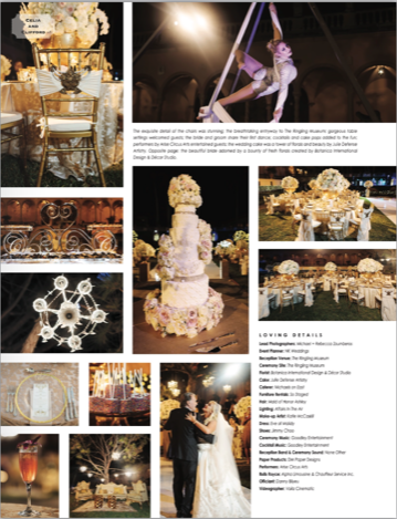 Tampa Bay Weddings Magazine, A Chair Affair