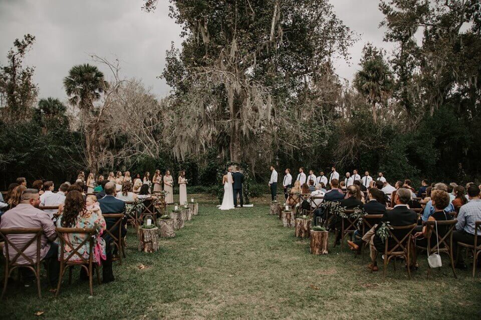 new smyrna beach bohemian wedding a chair affair