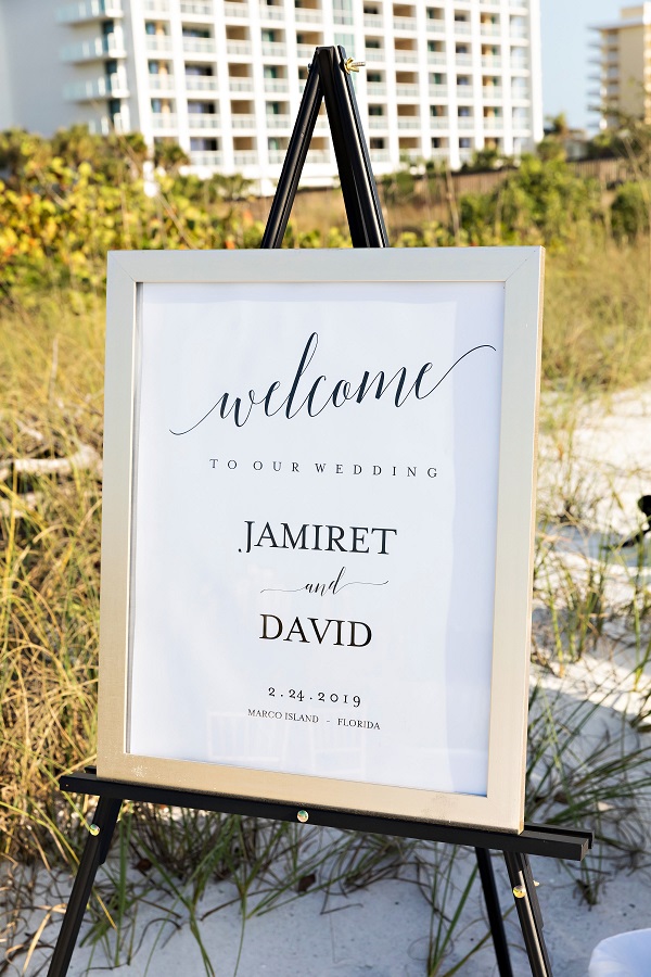 Marco Island, A Chair Affair, Romantic Red Beach Wedding, Emma Burdis Photo