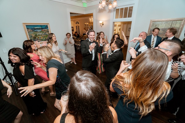 Capen House-LGBT Wedding- Intimate Wedding- Reception Dancing