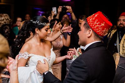 Grand Bohemian bride groom dance