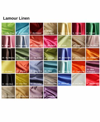 Lamour Linen colors