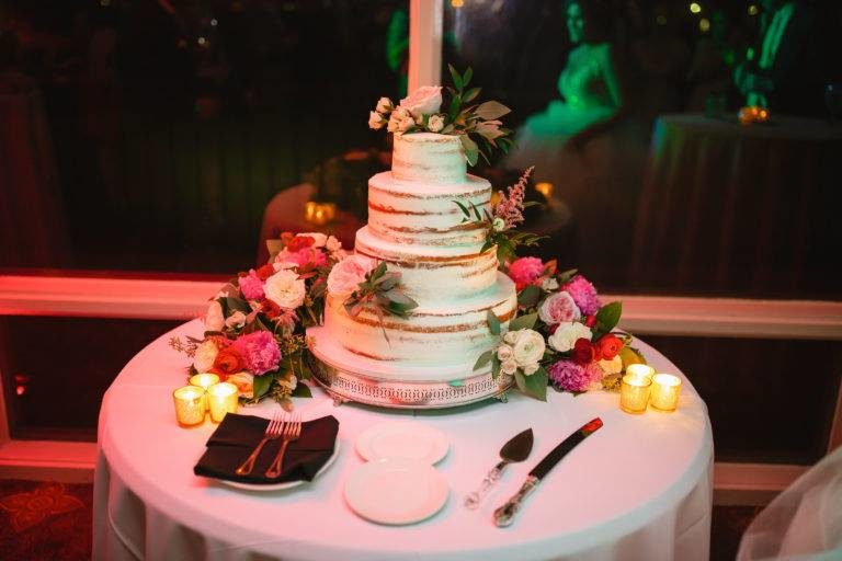 Oceanside Country Club Wedding Cake