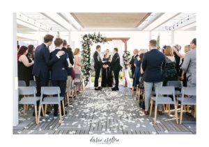Rooftop 220 1920's inspired wedding ceremony