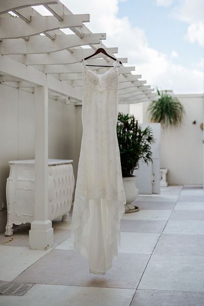 St. James Church bridal gown