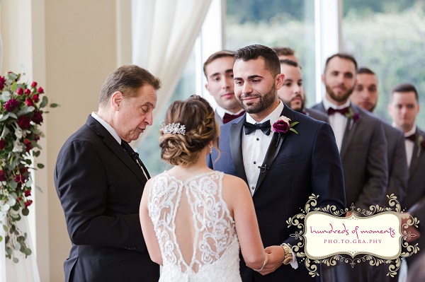 Lake Mary Events Center, Burgundy and Gold Wedding, A Chair Affair