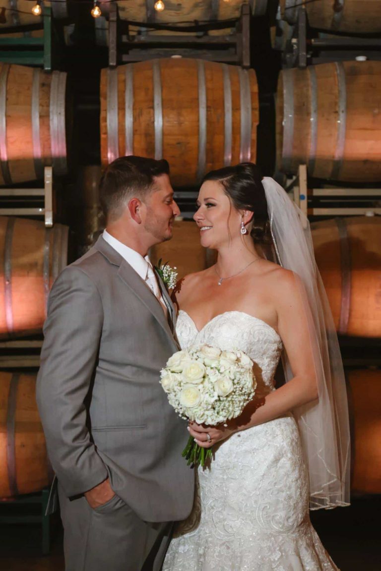 Quantum Leap Winery Bride and Groom