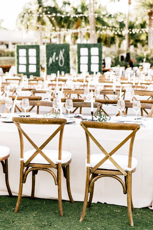South Seas Resort, outdoor beach wedding, A Chair Affair