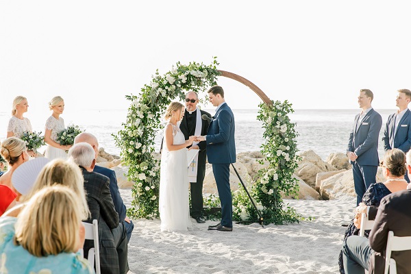 South Seas Resort, outdoor beach wedding, A Chair Affair