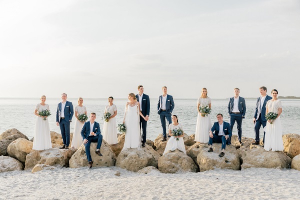 South Seas Resort, outdoor beach wedding, A Chair Affair