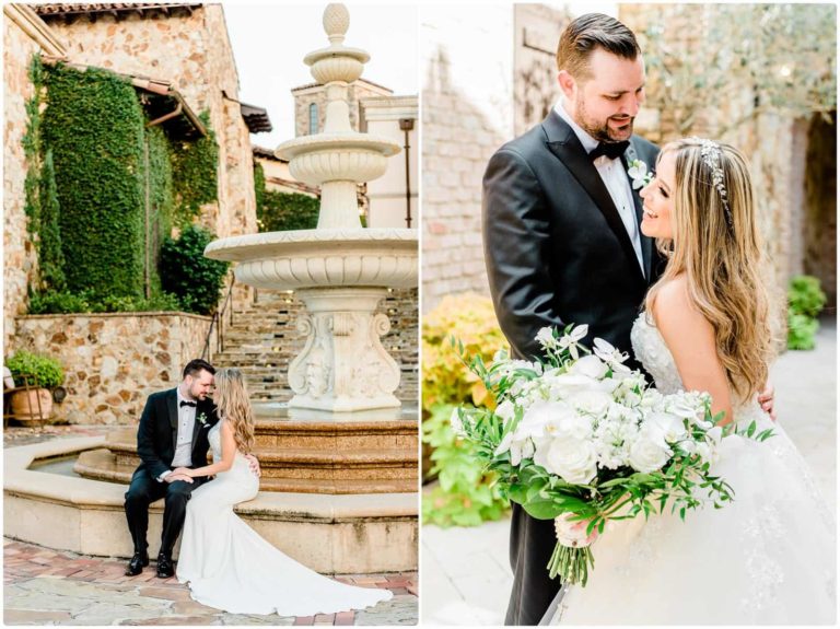 Bella Collina Bride and Groom Portrait