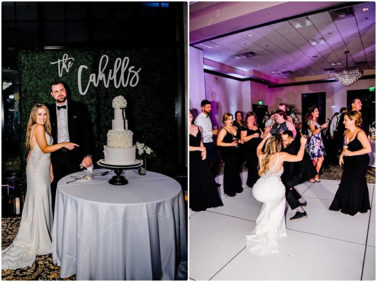 Bella Collina Cutting the Cake