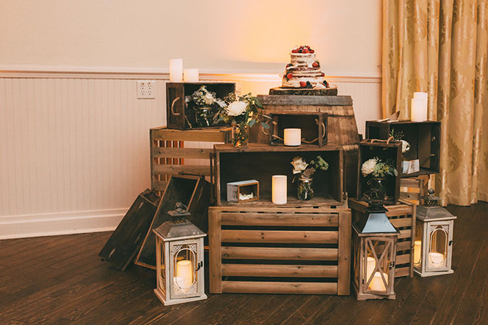 Highland Manor Cake Table