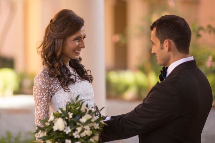 Ritz Carlton Orlando Bride and Groom