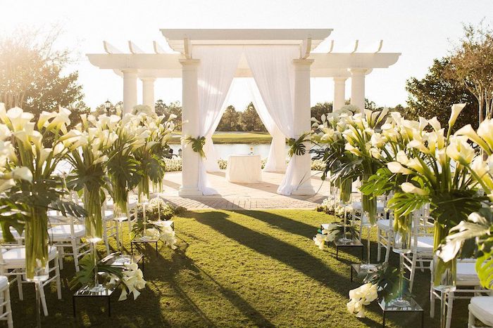 Ritz Carlton Orlando Ceremony Decor