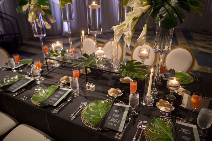 Ritz Carlton Orlando Reception Tables