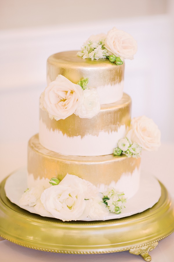Classic 2 Tier Ivory Wedding Cake with Marble Effect - Order online from  The Cakery Leamington – TheCakeryLeamington