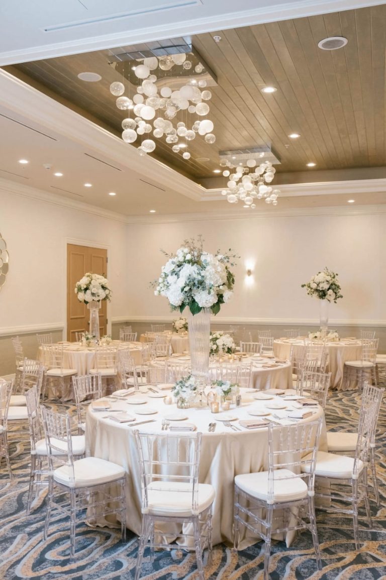 Hyatt Regency Clearwater Beach Reception Table Decor boho wedding