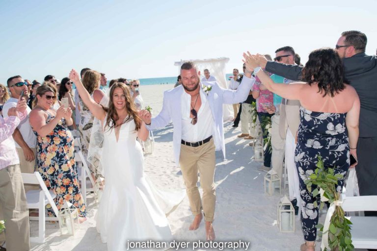 Sirata Beach Resort Ceremony Exit