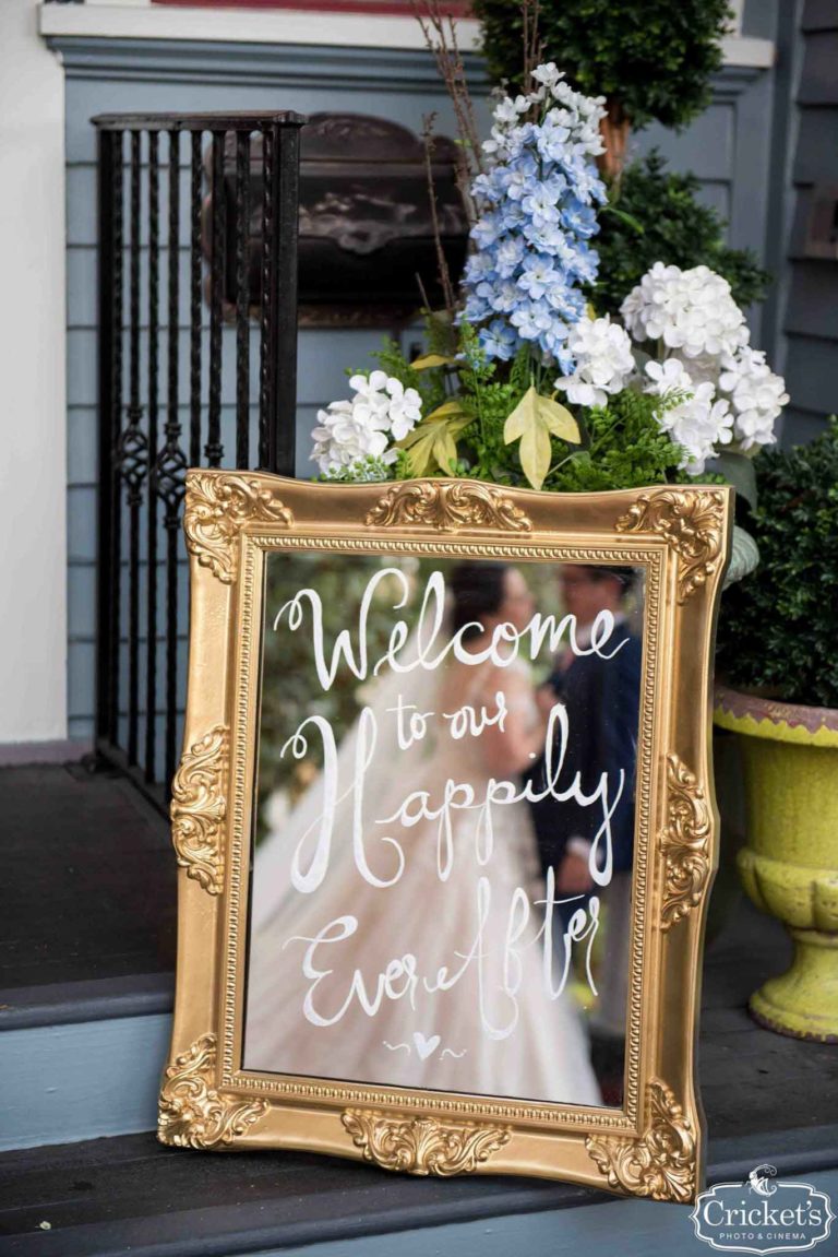 Happily Ever After Wedding Sign