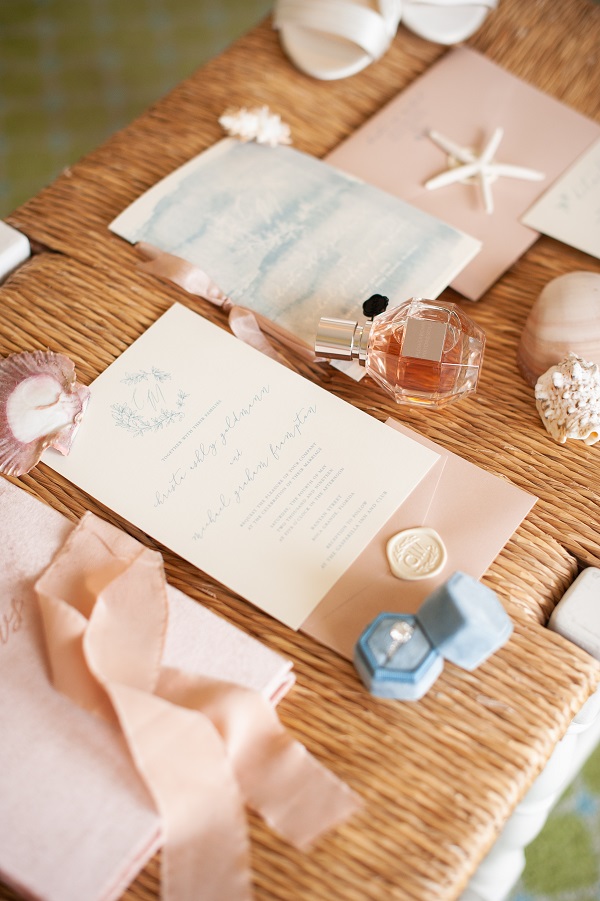 Soft Pastel and Silver Wedding-.Gasparilla Inn