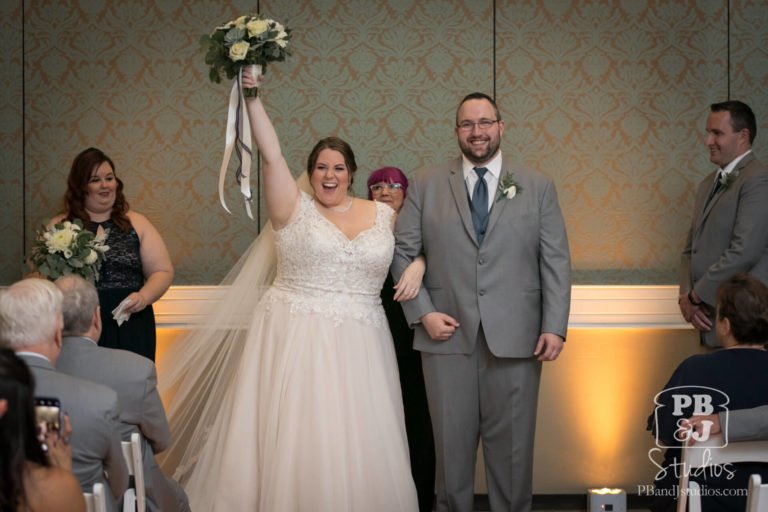 Bride and Groom Wedding Ceremony