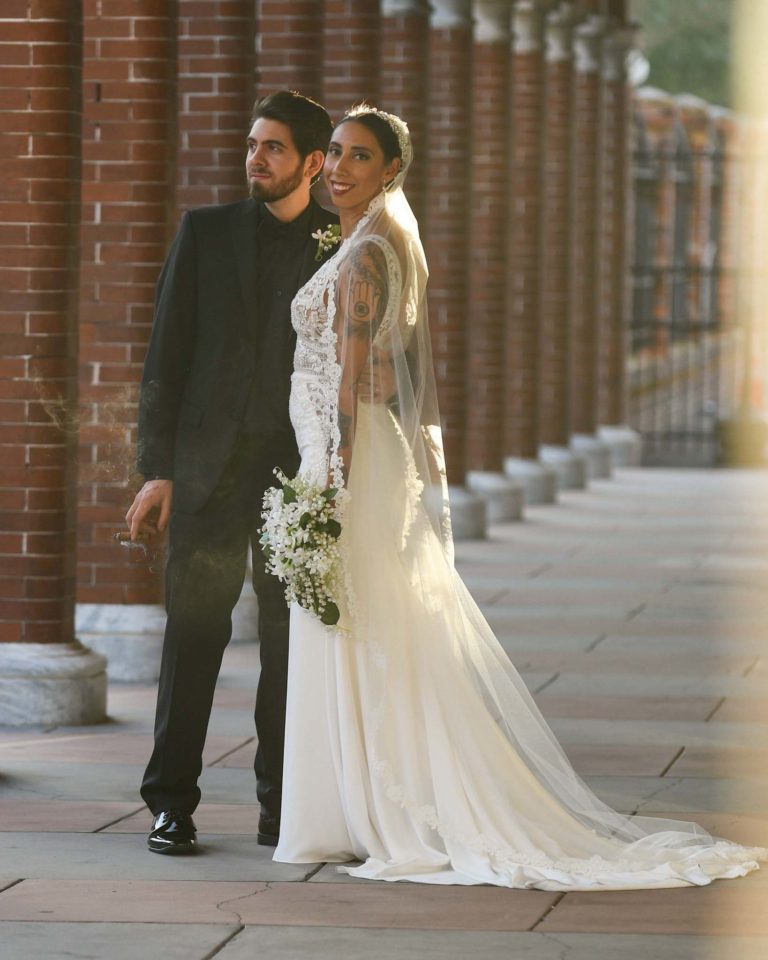 Bride and Groom at CL Space